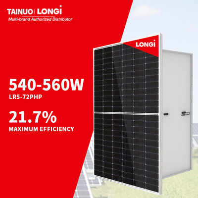 Longi 182mm Монофациальные солнечные модули LR5-72HPH 555W 560W 545W 550W PERC солнечные панели