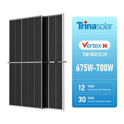 330W 395W Монокристаллическая солнечная панель N-типа с анодированной рамкой из алюминиевого сплава