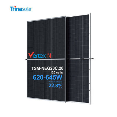 Trina N Type Vertex Solar Module PV Module Солнечные панели 620W 625W 630W 635W 640W 645W