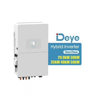50кВт DEYE SG01HP3 Солнечный инвертор Трехфазный гибридный коммерческий инвертор Сертификат IEC