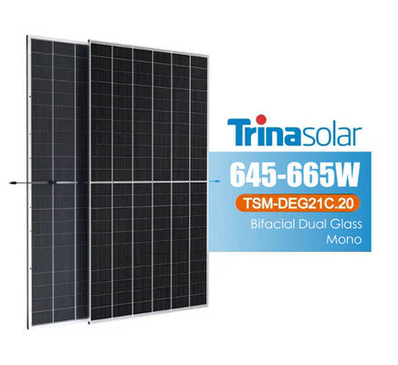 IP68 Класс соединения Trina Solar 645W 650W 655W 660W 665W 670W Солнечные панели