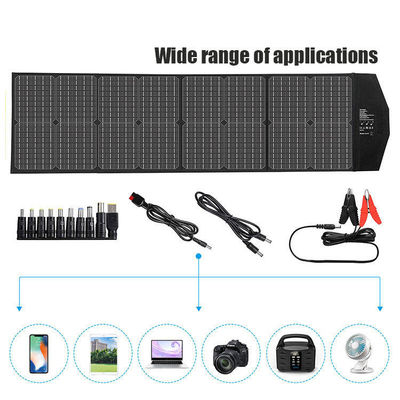 USB-порт Складные солнечные панели для кемпинга 60W/80W/100W/120W/160W/200W/300W