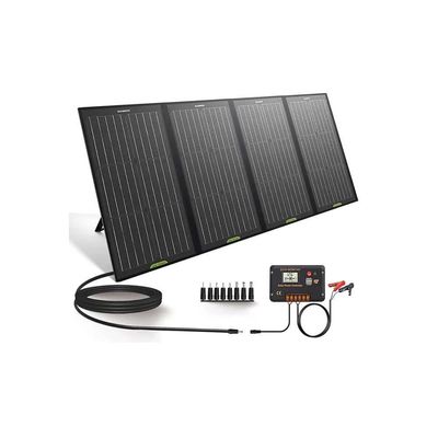 156.75mmx156.75mm Клетка 18V 100w портативный солнечный панель набор для подзарядки на ходу