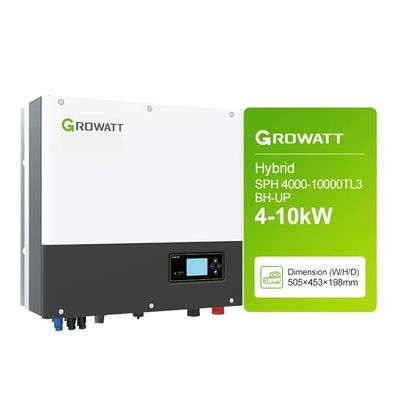 Growatt SPF 4kw 8kw 12kw 4000-12000T DVM US Version Разделенная фаза отключения от сети Инвертор