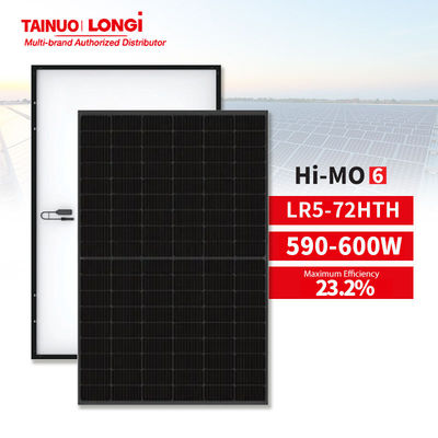 600W 595W 590W 580W Longi Solar Hi-MOX6 HPBC 23,2% N-TYPE фотоэлектрическая панель с антипылевым покрытием