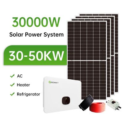 110V-240V 10KW 12KW 15KW 20KW 25KW 30KW Полная солнечная система для жилых помещений
