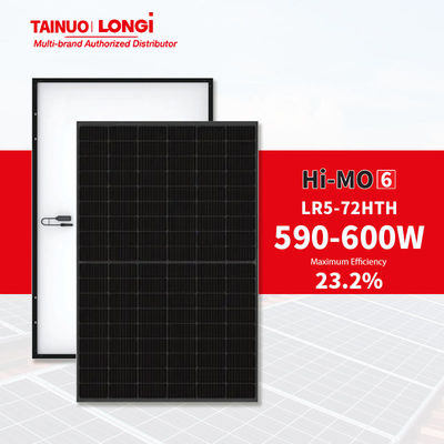 Высоковольтная солнечная панель Himo Hi mo 6 LONGi 590W 595W 600W с технологией полуэлементов