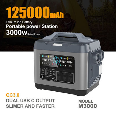 Следующаязеленаяэнергия 3200Wh портативный литийный энергохранилище с USB-портом зарядки типа C 2КВт электростанция