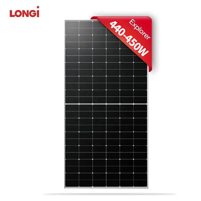 Солнечная панель Longi 440w 445w 450w За один год упадка 0,40% и 23% эффективность панели