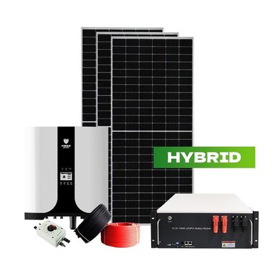 Европа 5KW 10KW 15KW Гибридная система солнечной энергии для дома с частотой выхода 50/60Hz