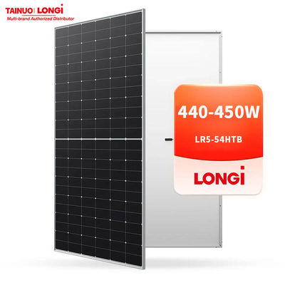 182ммx182мм PERC Cell Longi 450W Монокристаллическая солнечная панель Энергосбережение для дома