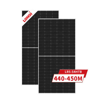 Солнечные батареи Longi Hi-Mo X6 440W 445W 450W Full Black Half Cell Pv модули для превосходных