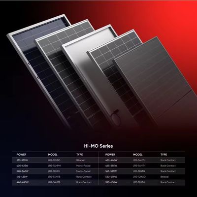 Солнечные батареи Longi Hi-Mo X6 440W 445W 450W Full Black Half Cell Pv модули для превосходных