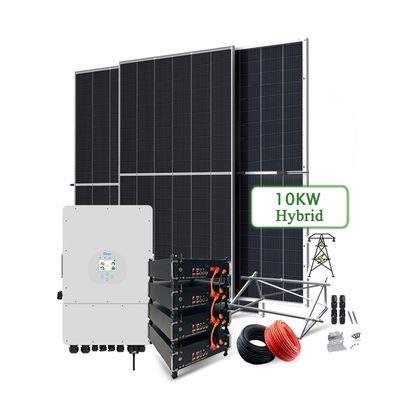 Контроллер MPPT 10KVA Система солнечной энергии для домашнего коммерческого хранения солнечной энергии
