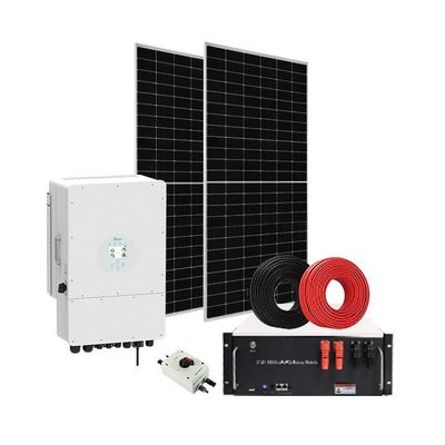 Сертификат IEC 3kw 5kw 10kw 15kw 20kw 30kw Гибридная солнечная электростанция для дома