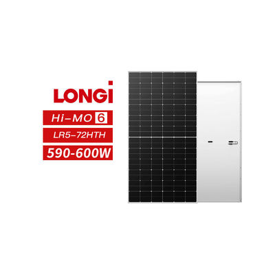 Longi Solar Hi-MO 6 590W 595W 600W Солнечные панели для домашней солнечной технологии