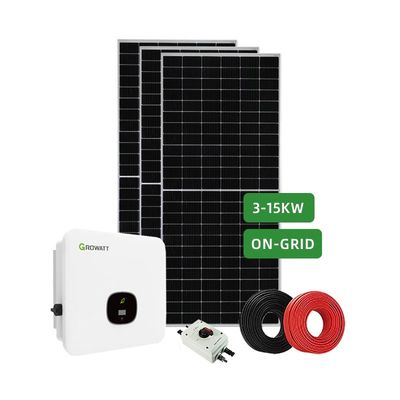 MPPT контроллер Growatt инвертор Солнечная система энергии 3KW 5KW 8KW 10KW 12KW 15KW