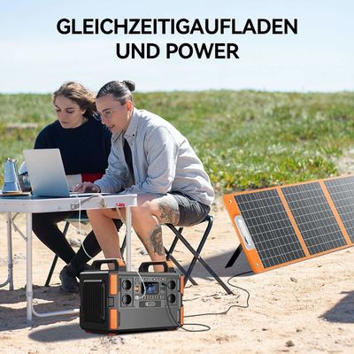FlashFish 1000w Lifepo4 Литий-железофосфатная батарейная электростанция с солнечной панелью