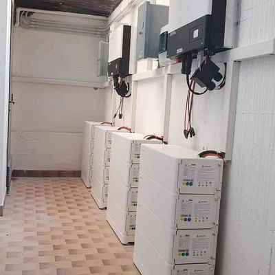 Сплит ESS Lifepo4 48v 200ah Литийная батарея 51.2v 100ah Система высокого напряжения Складываемая батарея 20кВт 30кВт 100кВт