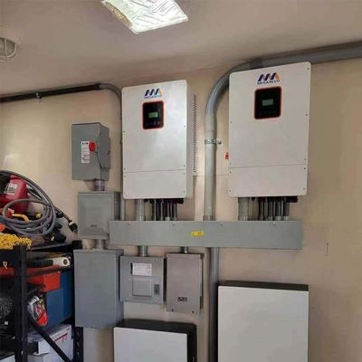 13А Выходное токовое солнечное гибридное инвертор 10KW с параллельной функцией IP 65 Megarevo R8KLNA