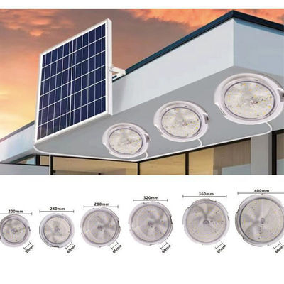 Садовый ландшафт солнечный потолочный свет светодиодная лампа 100W 200W 300W с солнечной панелью