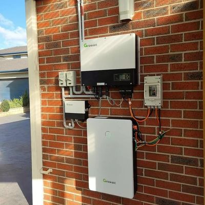 6.5kW LiFePO4 литийная батарея с встроенной защитой BMS Growatt батарея GBLI6532 51.2v батарея