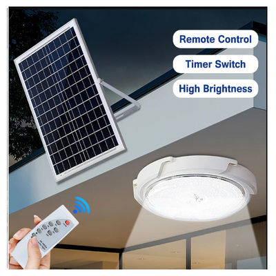 IP67 водонепроницаемый 50W 100W 150W 200W 300W солнечный светодиодный потолочный свет для наружного сада