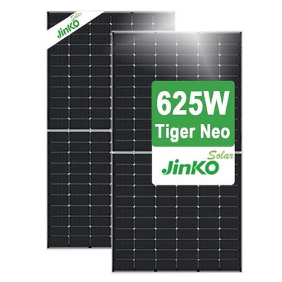 JINKO Tiger Neo N-type 78HL4-BDV 615-635 Ватт Бифациальные солнечные панели Дизайн двойного стекла