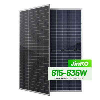 630w Jinko Solar Tiger Neo N-Type MBB 16BB TOPCON 78 полуэлементов Моно солнечные панели