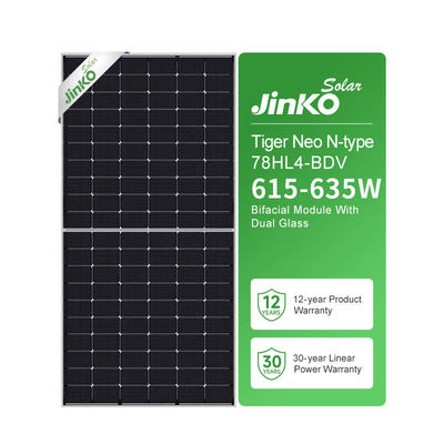 Солнечная панель Jinko 560 570 580 590 Вт N тип 72HL4-BDV с антиотражательным покрытием