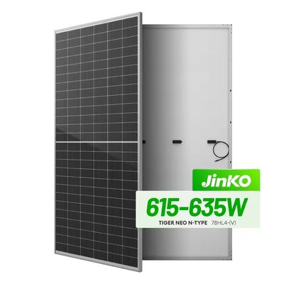 CE TUV сертифицированный Jinko Tiger Neo 615W 620W 625W 630W 635W фотоэлектрическая солнечная панель