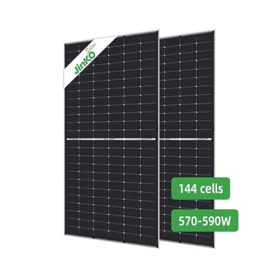 Jinko Tiger Neo 570W-590W Моно-лицевая солнечная панель подходит для различных применений