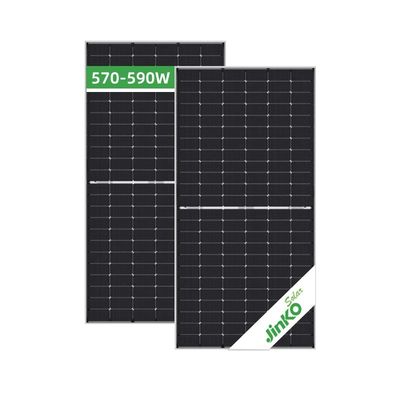Моно солнечная панель N-Type Jinko 550w 555w Tiger Neo 72HL с коробкой соединения IP68