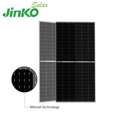 Моно солнечная панель N-Type Jinko 550w 555w Tiger Neo 72HL с коробкой соединения IP68