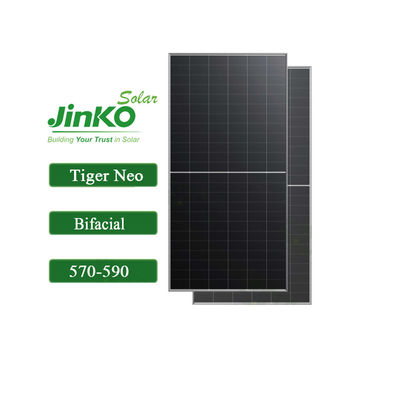 Моно солнечная панель N-Type Jinko 550w 555w Tiger Neo 72HL с коробкой соединения IP68