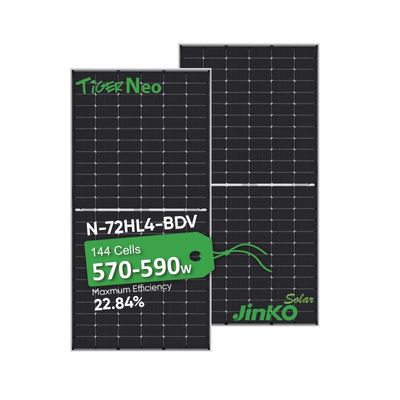 Good Jinko 575 Watt JKM575 N Модуль солнечной панели типа PV для жилых применений