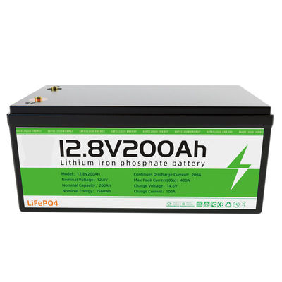 12.8V 100AH 200AH 300AH 400AH Lifepo4 Литий-ионная батарея для систем накопления солнечной энергии