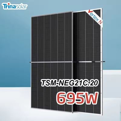 Trina Solar Vertex NEG21C.20 Бифациальные фотоэлектрические модули 665W 670W 675W 680W 690W 700W Солнечные панели