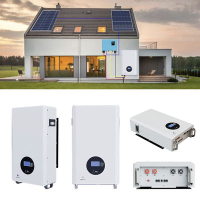 Напряжение 48V/51.2V Силовая стена LiFePO4 батарея 10KWH 200Ah Для системы 10KW All-in-one