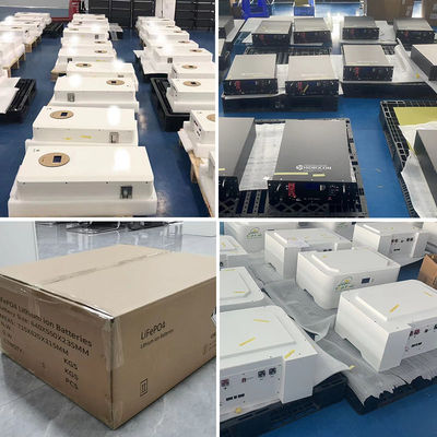 Напряжение 48V/51.2V Силовая стена LiFePO4 батарея 10KWH 200Ah Для системы 10KW All-in-one