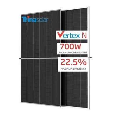 Трина Вертекс N Солнечные панели NEG21C.20 675W 680W 685W 690W 695W 700W Бифациальный двойной стеклянный монокристаллический модуль
