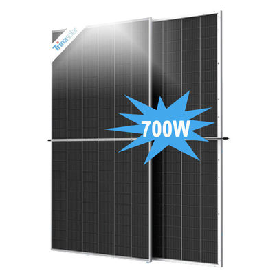 650 Вт Trina Bifacial i-TOPCon N-type Double Glass Солнечная панель класса А 182 мм полурезанная ячейка