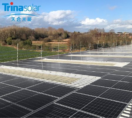 330W 395W Монокристаллическая солнечная панель N-типа с анодированной рамкой из алюминиевого сплава