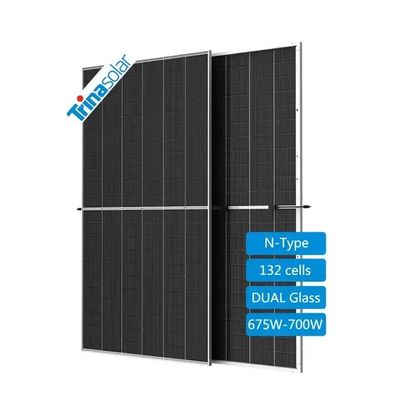 POE/EVA Encapsulant Material 675W 685W 695W 700W Трина солнечные PV панели для солнечных ферм