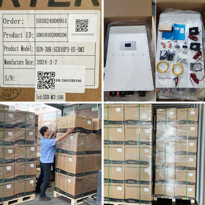 Deye SUN-30K-SG01HP3-EU-BM3 Гибридный высоковольтный инвертор для солнечных установок