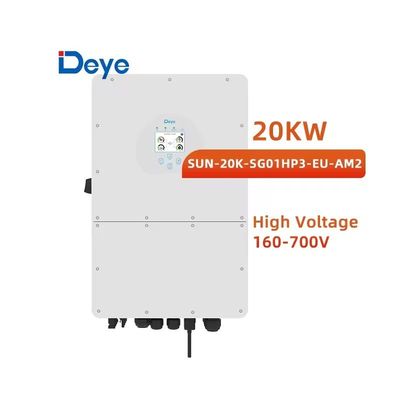 50кВт DEYE SG01HP3 Солнечный инвертор Трехфазный гибридный инвертор для хранения солнечной энергии