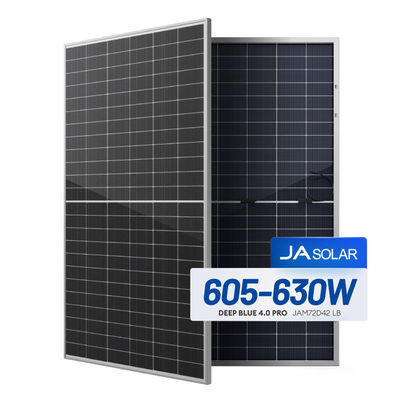 JA 605W 610W 615W Моно солнечная панель для лица IP68 22,5% эффективность