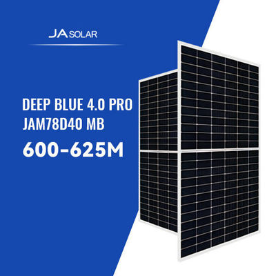 JA Solar JAM78D40 MB Моно полуклеточная солнечная панель 600W-625W для коммерческой солнечной системы