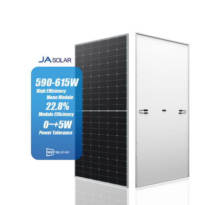 JA Солнечные панели JAM66D45 LB 590W 595W 600W 605W 610W 615W n-тип двустороннее двойное стекло
