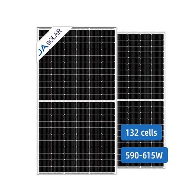 JA Солнечная панель Qcells 590W 595W 600W 605W 610W 615W N-type Bifacial Double Glass Energy